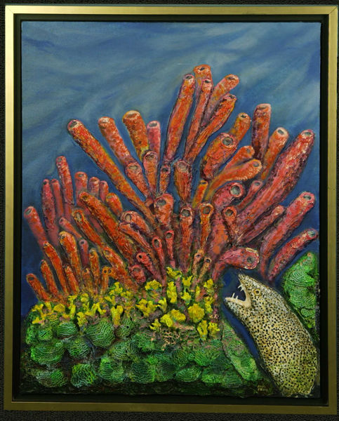 Coral and Eel. Click to go back to thumbnails.